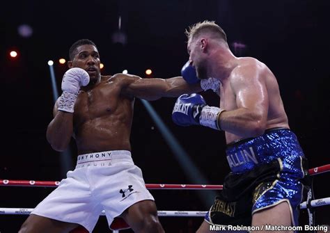 latest boxing results tonight.